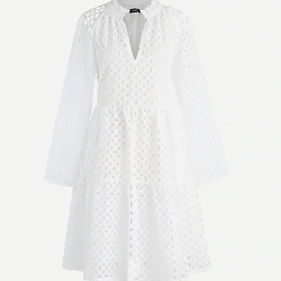 j crew long sleeve lace dress J. Crew | Dresses | J Crew Lace Shift Dress Pink Long Puff Sleeve Ruffle  Party Cocktail Size Xs